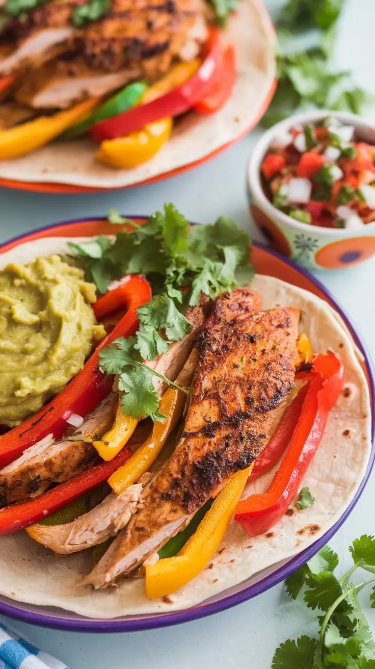 Kids’ Choice Slow Cooker Chicken Fajitas